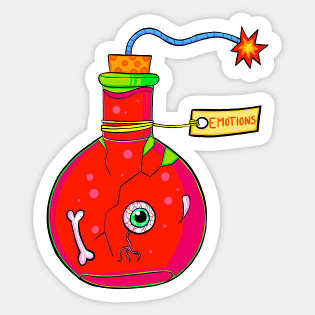 Anger Sticker by steffiemolla